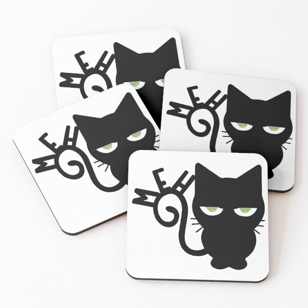 Item preview, Funny meh cat for cat lovers designed and sold by 1DaisyChainLane.