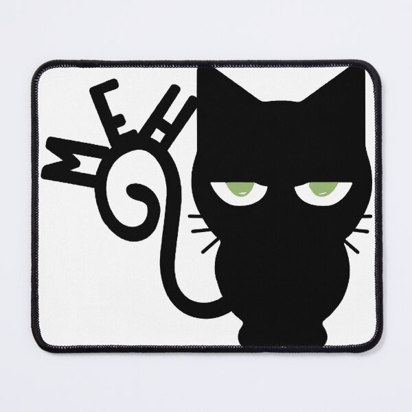 Item preview, Funny meh cat for cat lovers designed and sold by 1DaisyChainLane.