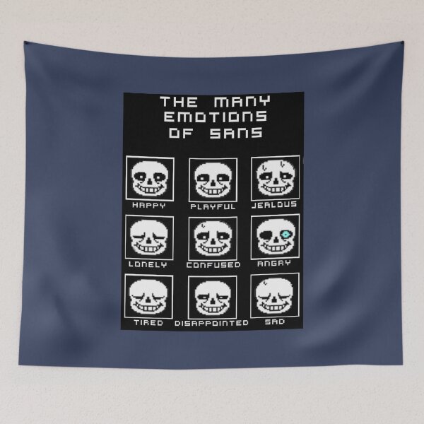 Item preview, Las muchas emociones de Sans Undertale designed and sold by yashartz.