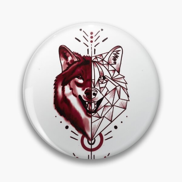 Item preview, wolf vector art designed and sold by wolvoo.