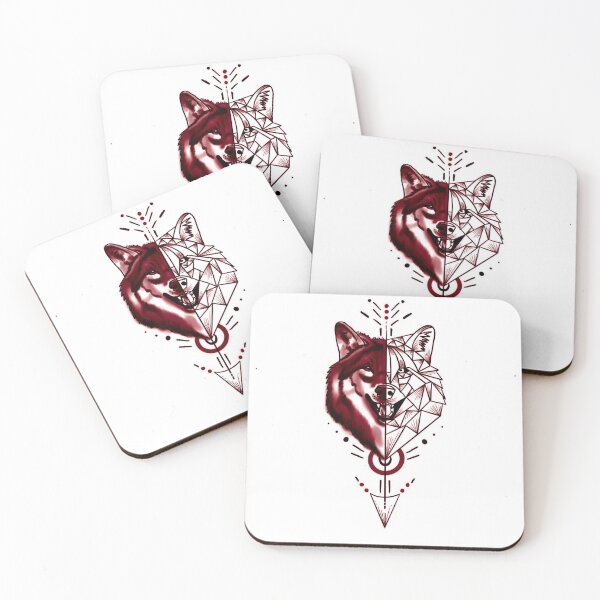 Item preview, wolf vector art designed and sold by wolvoo.