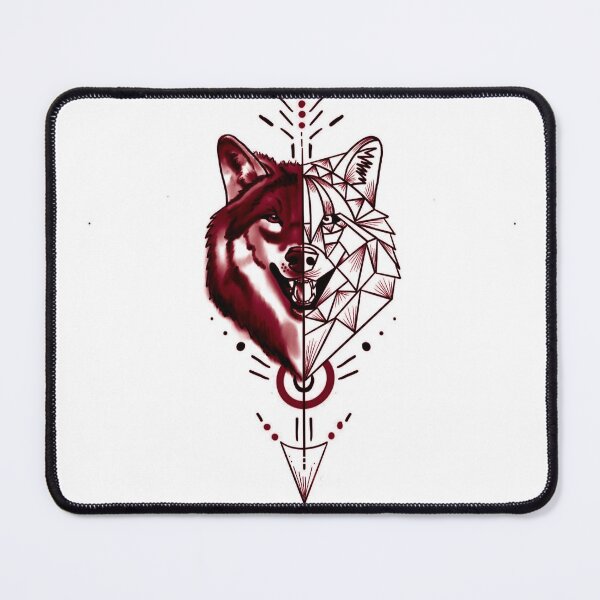 Item preview, wolf vector art designed and sold by wolvoo.