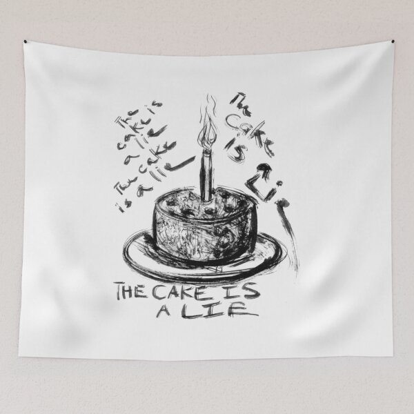 Item preview, The Cake is a Lie designed and sold by yashartz.