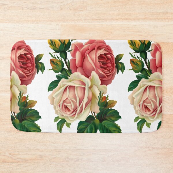 Item preview, pink and white roses illustration, Rose Flower designed and sold by JoelMurraiy.