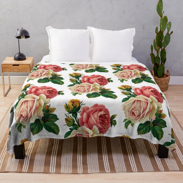 Item preview, pink and white roses illustration, Rose Flower designed and sold by JoelMurraiy.