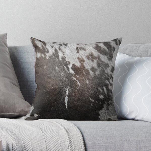 Cruelty Free Cowhide : design 1 Throw Pillow