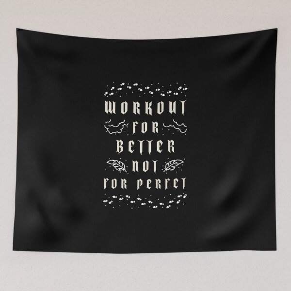 Item preview, Workout for better, not for perfect designed and sold by CaliProducts.