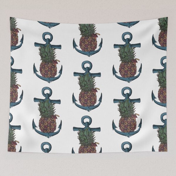 Item preview, Pineapple Anchor Heather Coral designed and sold by JoelMurraiy.