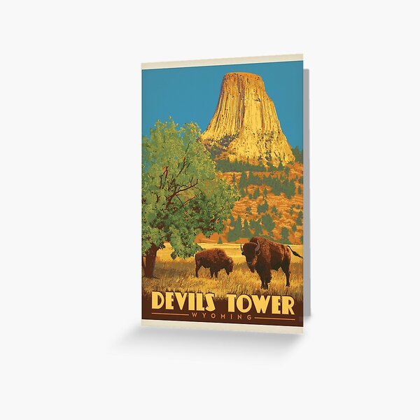 Artikel-Vorschau von Teufelsturm Wyoming, designt und verkauft von Lorebbb10.