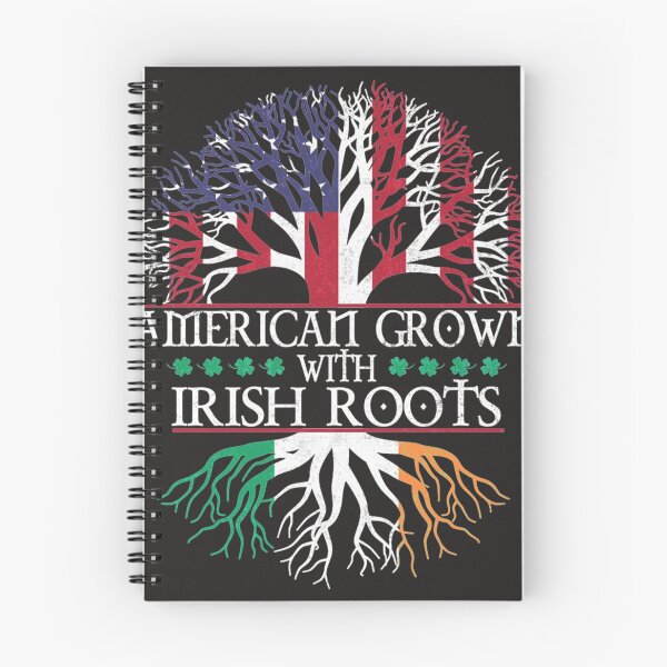 Item preview, American Grown Irish Roots Ireland Flag designed and sold by mendelsohnc.