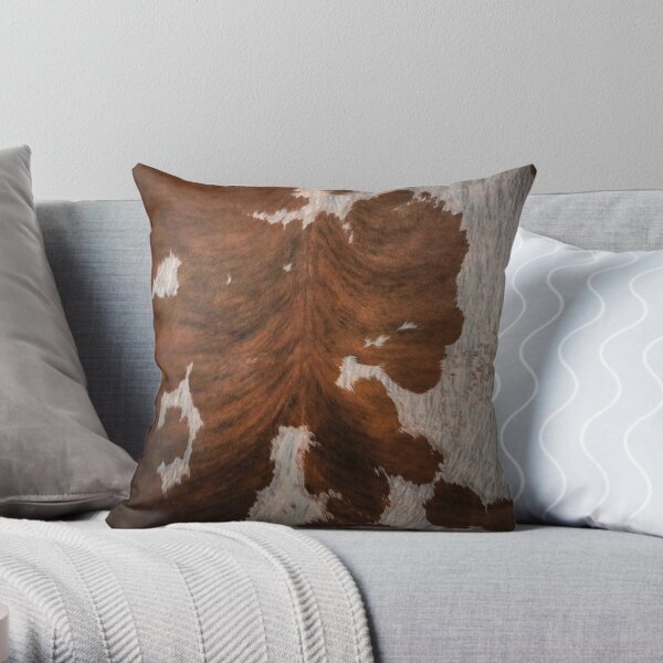 Cruelty Free Cowhide : design 4 Throw Pillow