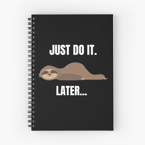 Item preview, Just do it later designed and sold by Vittorio Shop.