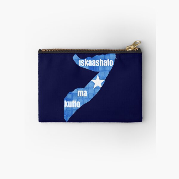Item preview, Somali proverb - "Iskaashato ma Kufto"  - When people stand together they do not fall. Wisdom of Africa designed and sold by Tony Cisse.