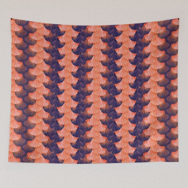 Item preview, Gouache pattern of semicircles designed and sold by Tanya-GR.