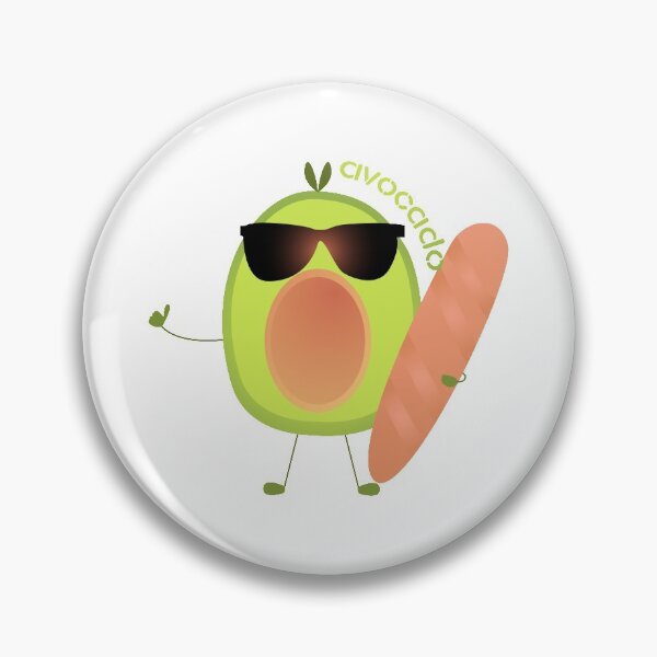 Item preview, Funny Avocado | Cute Funny Avocado designed and sold by Mintminz.