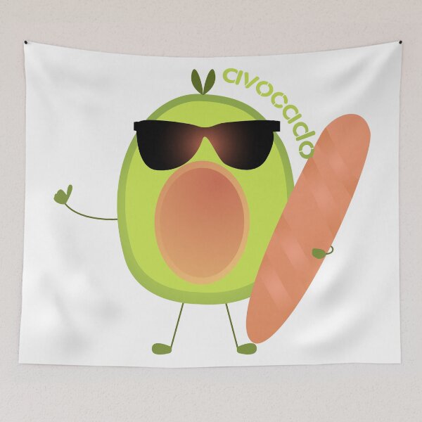 Item preview, Funny Avocado | Cute Funny Avocado designed and sold by Mintminz.