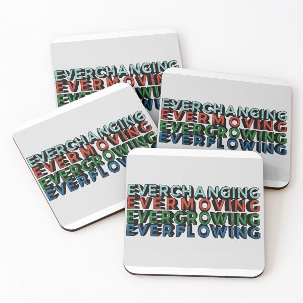 Item preview, Everchanging evermoving evergrowing everflowing designed and sold by EyeCreateLines.