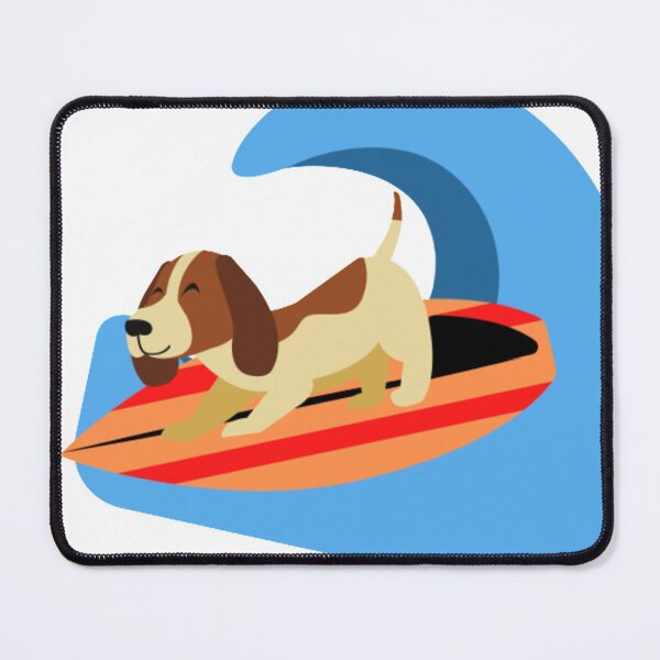 Item preview, Dog on surfboard cute designed and sold by DylanJones1.