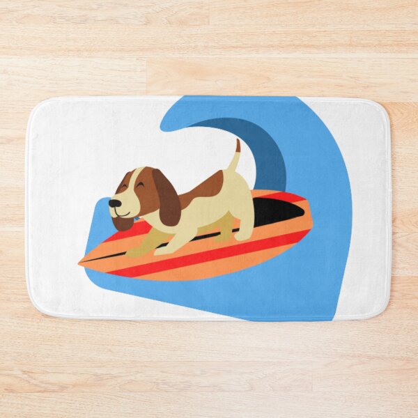 Item preview, Dog on surfboard cute  designed and sold by DylanJones1.