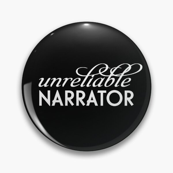 Item preview, Unreliable Narrator | Writers, Readers, Editors, Publishers, Students Dark designed and sold by PotentQuotable.