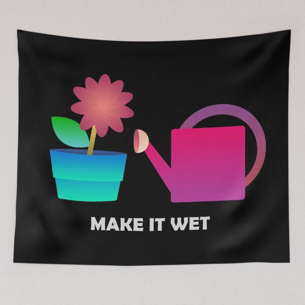 Item preview, Digital art of flower and  sprinkler designed and sold by KheinJohn.