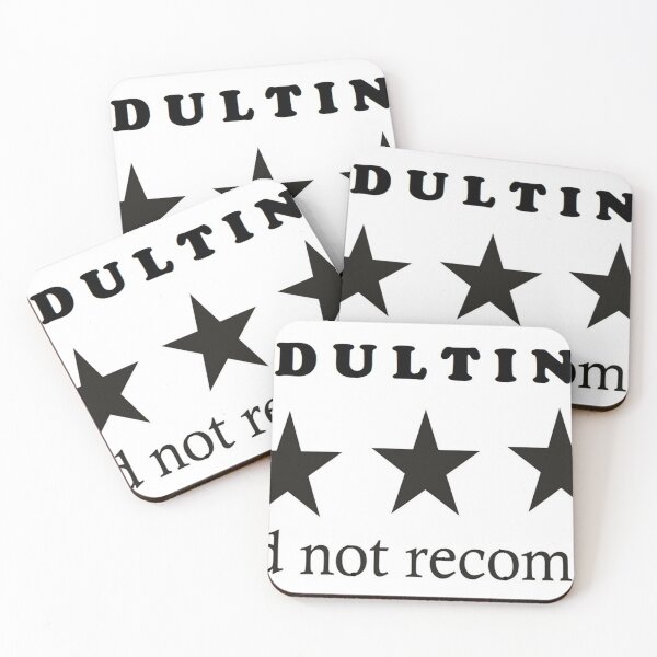 Item preview, Adulting, would not recommend designed and sold by dmitrymv13.