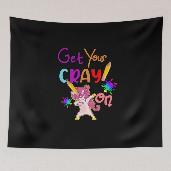 Item preview, Get Your Crayon First Day of School- Cray On Unicorn designed and sold by DiensDesign.
