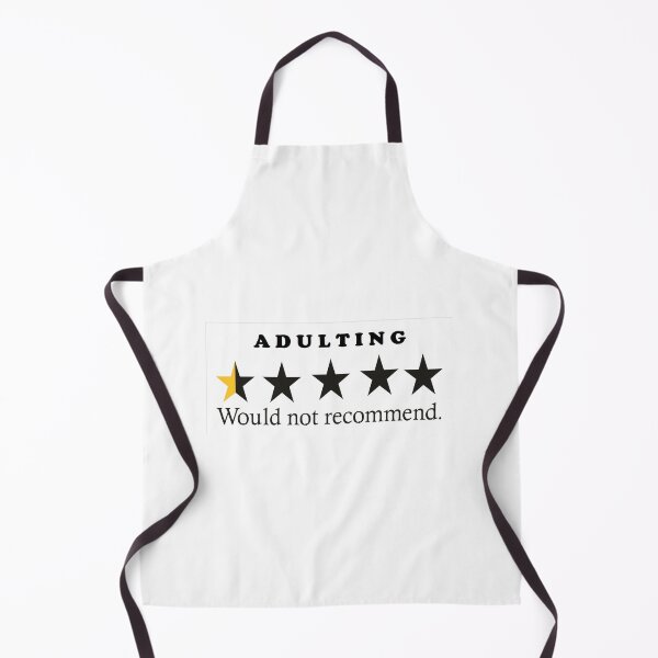 Item preview, Adulting, would not recommend designed and sold by dmitrymv13.