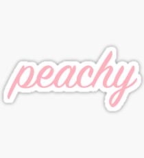 peachy Sticker