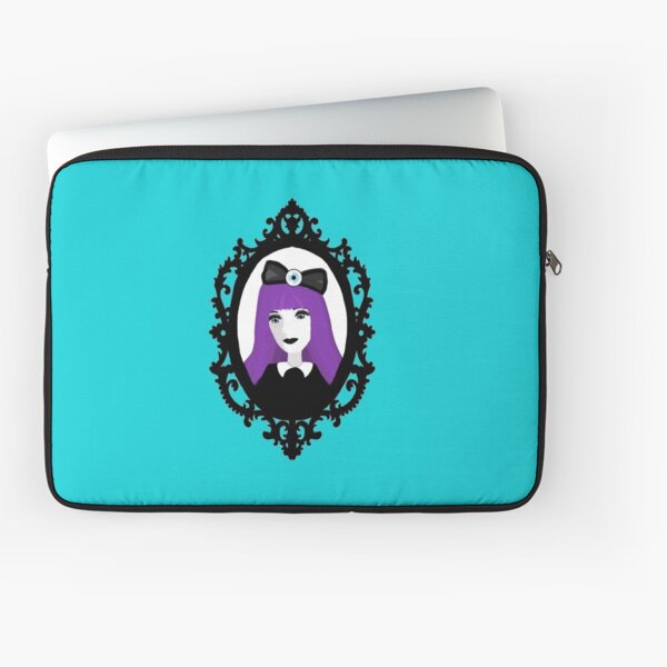 Purple Pastel Goth - Aqua Laptop Sleeve