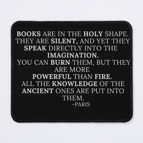 Item preview, SEE -PARIS QUOTES -ABOUT THE POWER AND IMPORTANTANCE OF THE BOOKS IN EVERYONE'S LIFE -BABA VOSS -JASON MOMOA - SPIRAL NOTE BOOKS ,POSTERS ,T-SHIRTS & STICKERS designed and sold by Designerstown.