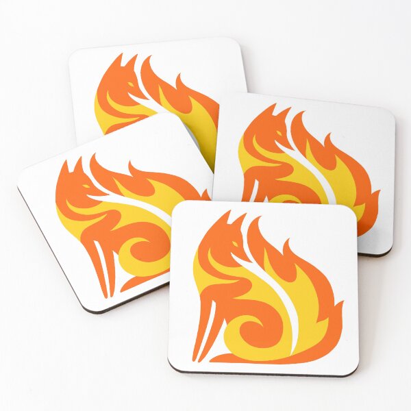 Item preview, Fox with a fiery tail designed and sold by Cat Print.