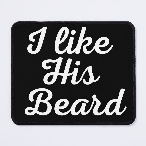 Item preview, Womens Cute I Like His Beard For Women Girlfriend and Wife Design T-Shirt designed and sold by spolayastore.