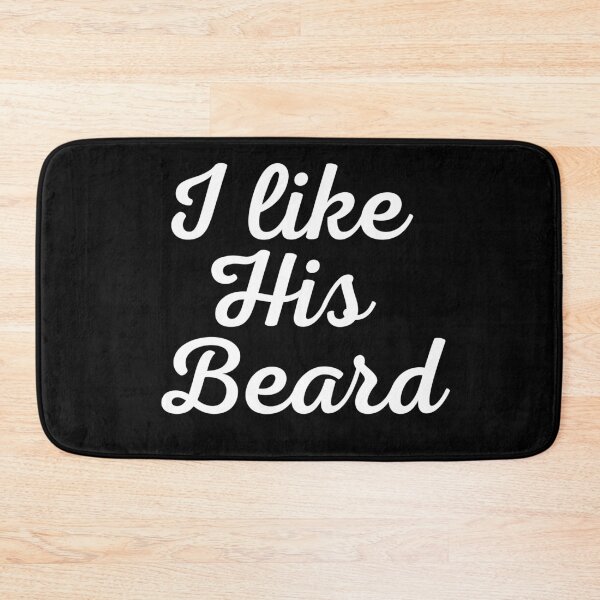 Item preview, Womens Cute I Like His Beard For Women Girlfriend and Wife Design T-Shirt designed and sold by spolayastore.