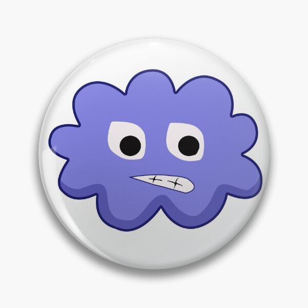 Artikelvorschau, Blaue wütende Wolke entworfen und verkauft von TheScraggyBeard.