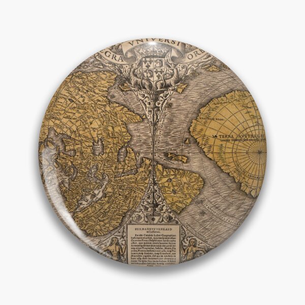 Item preview, Vintage Map - Noua, et integra uniuersi orbis descriptio (1531) by Oronce Finé designed and sold by Sensei Squix.