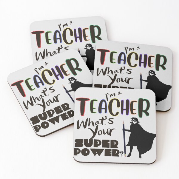 Item preview, I'm a Teacher What's Your Super Power, Teacher Super Hero Super Power Shirt designed and sold by LifeCrush.