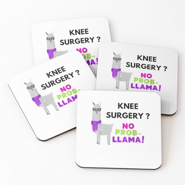 Item preview, Knee Surgery - no prob llama T-Shirt designed and sold by spolayastore.