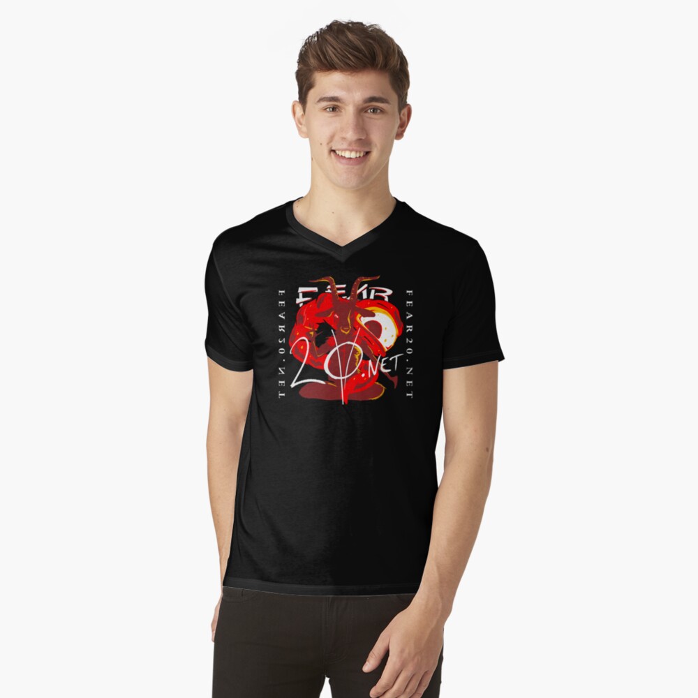 Item preview, V-Neck T-Shirt designed and sold by Fear20.
