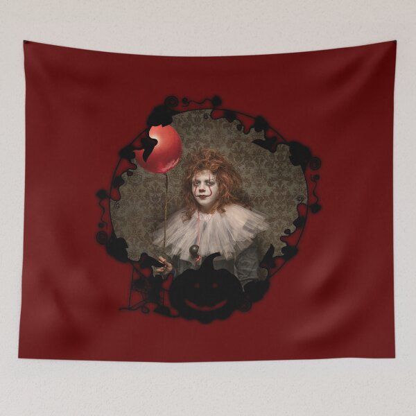 Item preview, Happy halloween scary horror movie clown designed and sold by aventi24.