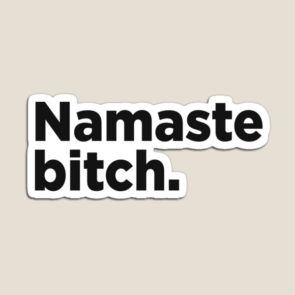 Item preview, Perra Namaste. designed and sold by Memefy.