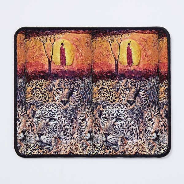 Item preview, Love Afrique & Guépards My Creations Artistic Sculpture Relief fact Main   (c)(h) by Olao-Olavia / Okaio Créations collector 2005-2015 designed and sold by o.okaïo.