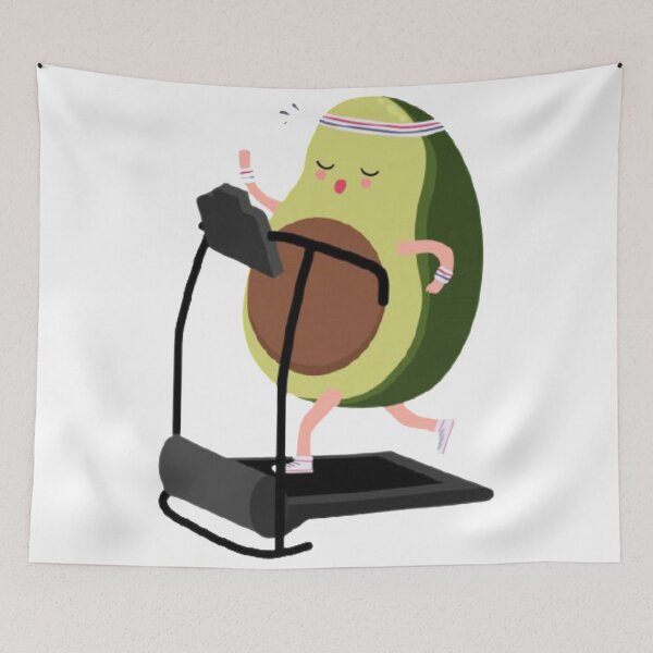 Item preview, sportive avocado designed and sold by Kristina-sw.