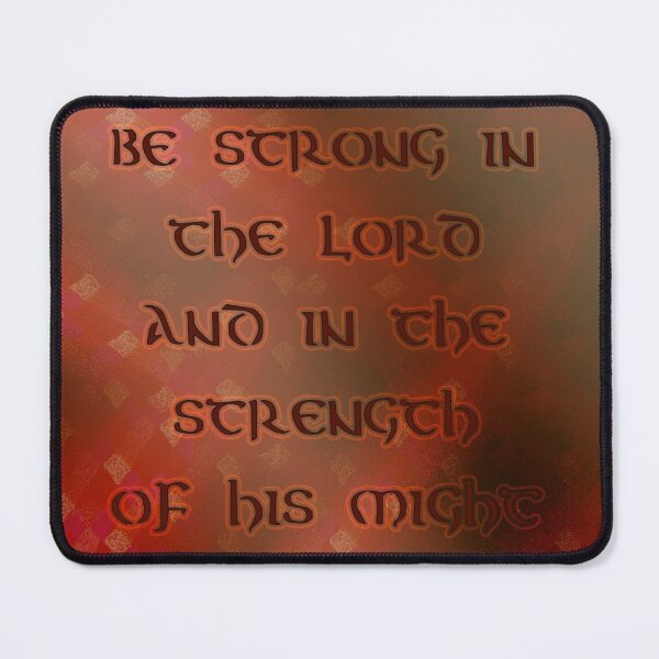 Item preview, Be Strong Inspirational Verse designed and sold by LindaCooke.