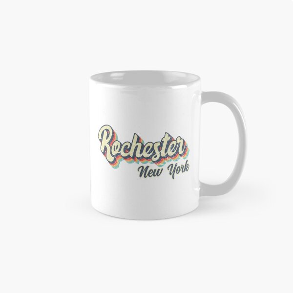 Item preview, Rochester City New York Retro Vintage 70s rainbow designed and sold by Teelogic.