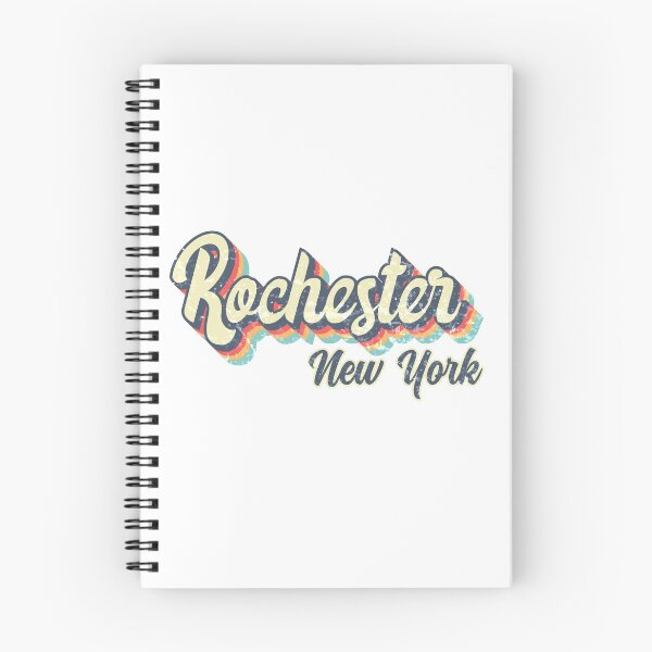 Item preview, Rochester City New York Retro Vintage 70s rainbow designed and sold by Teelogic.