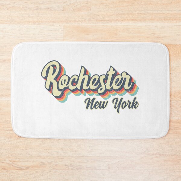 Item preview, Rochester City New York Retro Vintage 70s rainbow designed and sold by Teelogic.