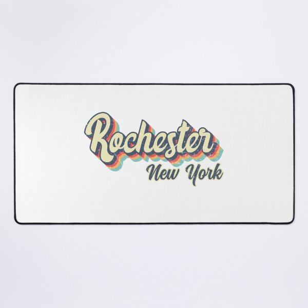 Item preview, Rochester City New York Retro Vintage 70s rainbow designed and sold by Teelogic.