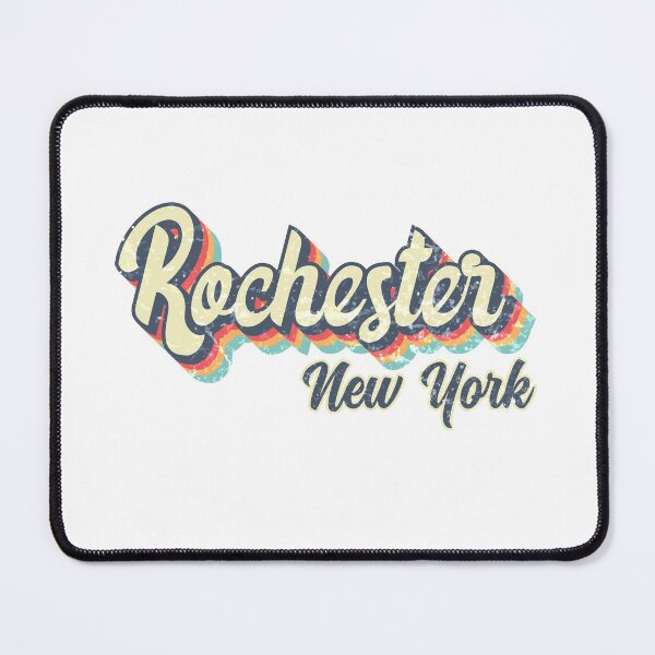 Item preview, Rochester City New York Retro Vintage 70s rainbow designed and sold by Teelogic.