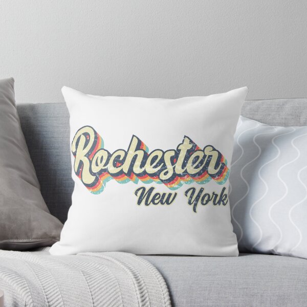 Item preview, Rochester City New York Retro Vintage 70s rainbow designed and sold by Teelogic.